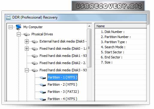 Screenshot of Professional Pictures Recovery Software