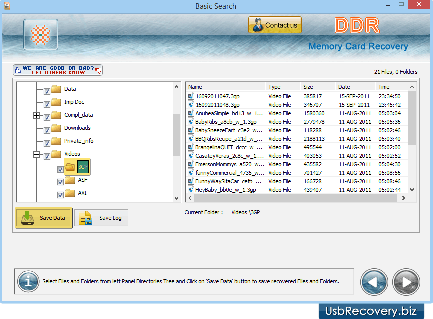 Memory card recovery software recover deleted files SD SDHC MMC cards
