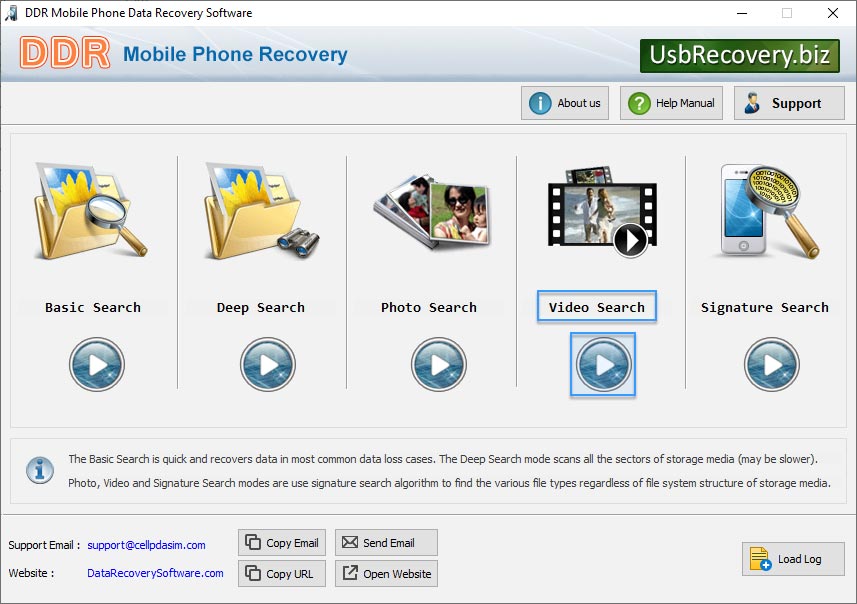 recovery mode Basic Search